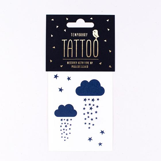 10x Tattoo | Wolken & Sterne