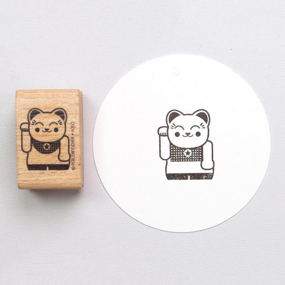 5x Stempel | Winkekatze