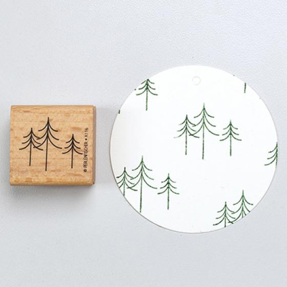 5x Stamp | Fir forest