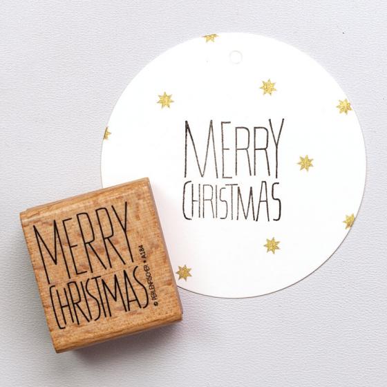 5x Stempel | Merry Christmas