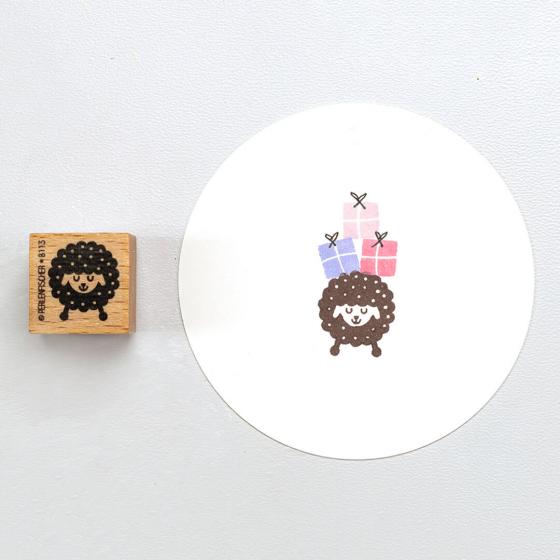 5x Stamp | Sheep with dots