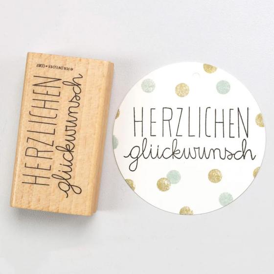 5x Stempel | Herzlichen Glückwunsch