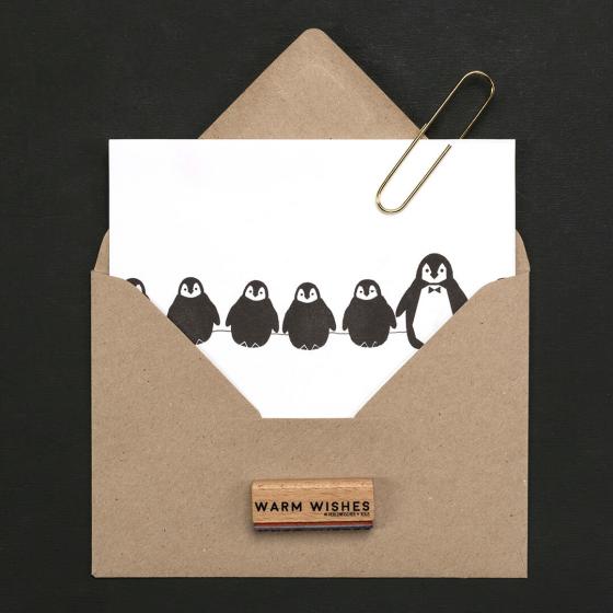 5x Stamp | Penguin baby