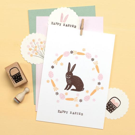 12x Stamp | Easter egg dots mini