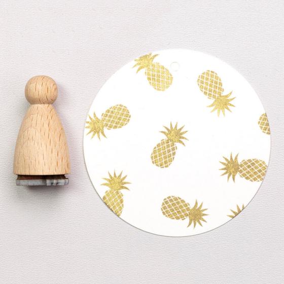 12x Stempel | Ananas klein