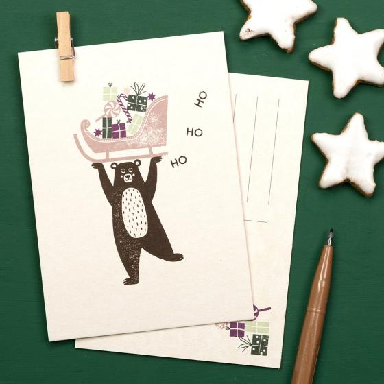 10x Greeting Card | Christmas Forest