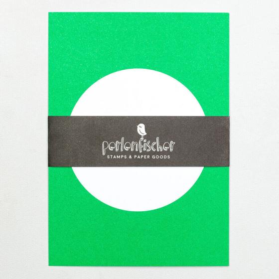 5x 5 Postcards | Dot Grass green