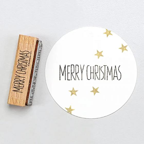 5x Stempel | Merry Christmas 2