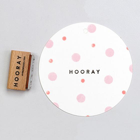 5x Stempel | Hooray