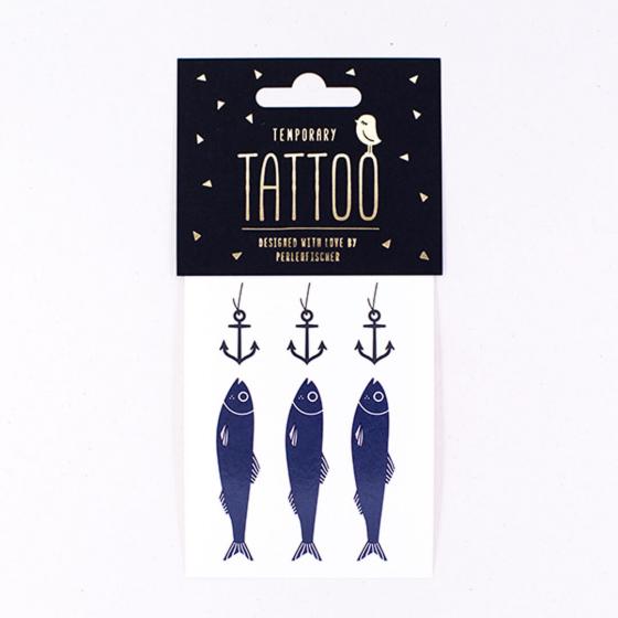 10x Tattoo | Sprotten am Haken